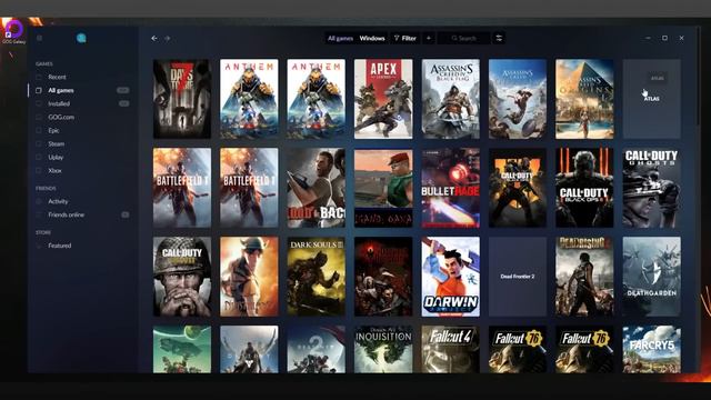 GoG Galaxy 2.0 - The Ultimate Central Gaming Library - Beta Review смотреть онлайн