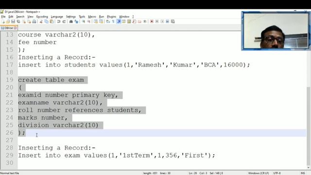 Commands in SQL смотреть онлайн