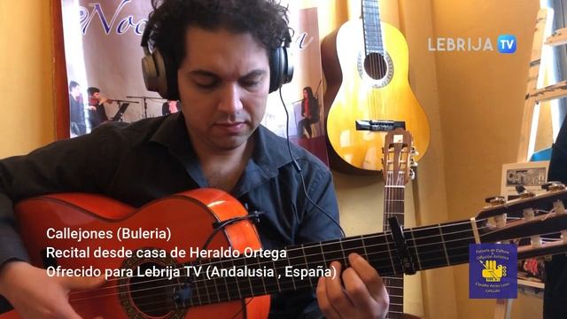 Heraldo Ortega brindó concierto flamenco online y comparte en SEA 2020 смотреть онлайн