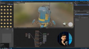 Загрузка набора текстур 1 кликом в Blender 2.9 из Substance Painter | Уроки на русском