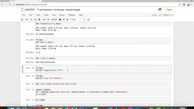 Using Python to parse CSV смотреть онлайн