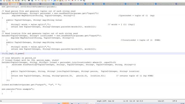 Apache flink tutorial in Hindi Part 2 смотреть онлайн