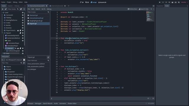 Godot 4 Platformer Tutorial - NPCs and Interactive Elements смотреть онлайн