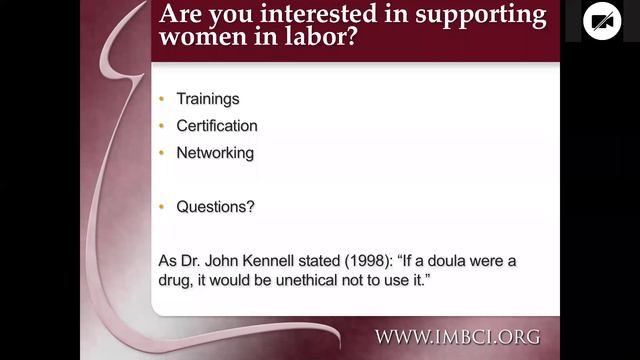 Step 3 Inform the mother of the benefits of continuous support during labour and birth. смотреть онлайн