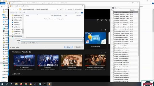 Criando Uma Lista M3u ou M3u8 Com Arquivos do Google Drive! Parte 2 смотреть онлайн