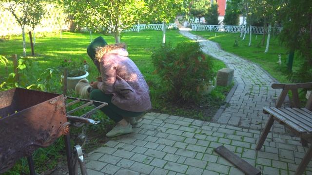 в середине осени