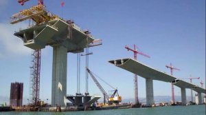 Невероятные современные технологии строительства мостов - самая большая в мире строительная техника