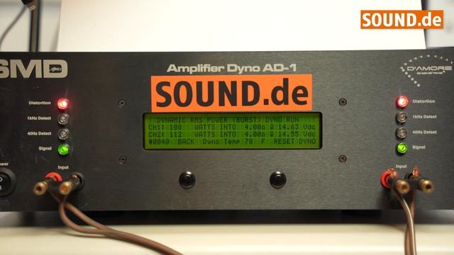 Crunch GTS 4125 - Leistungsmessung 4-Kanal Endstufe смотреть онлайн