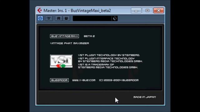 Buz Vintage Maxi beta 2 by Buzzroom audio смотреть онлайн
