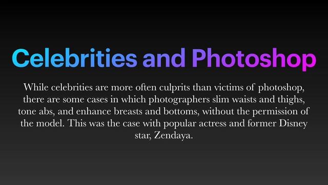 Celebrities and Photoshop English 1A смотреть онлайн