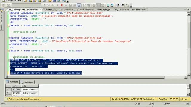 DynIT - Sauvegarde et Restauration Avancée sous Ms SQL Server - Part 2 смотреть онлайн
