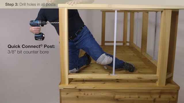Feeney CableRail Wood Level Railing Installation Video смотреть онлайн