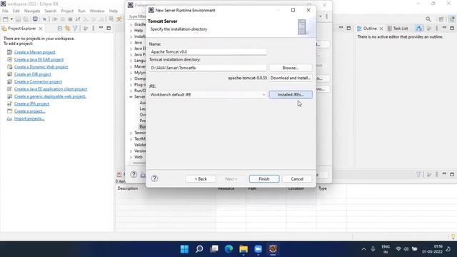 Configure Tomcat 9 server in Eclipse | Eclipse IDE | Tomcat Server #Java8 #EclipseIDE #TomcatServer смотреть онлайн