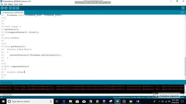 Andriod Interface with Arduino through Firebase смотреть онлайн
