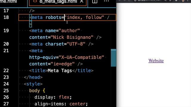 Meta Tags смотреть онлайн