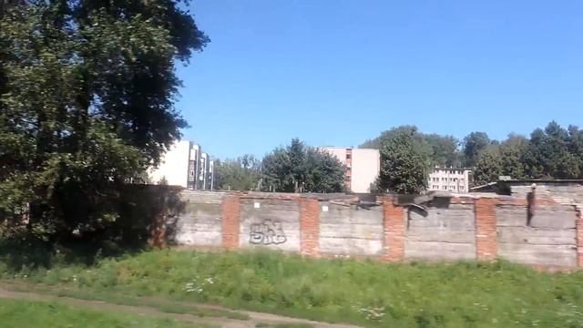 Поезд № 29/30 Москва-Калининград Подъезжаем к Южному вокзалу смотреть онлайн