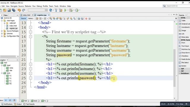 Activity 02: Building a basic Java Server page смотреть онлайн