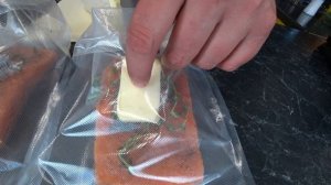 Божественный СТЕЙК ИЗ СЕМГИ в сувиде (sous vide). Су-вид ISV-100W Inkbird.