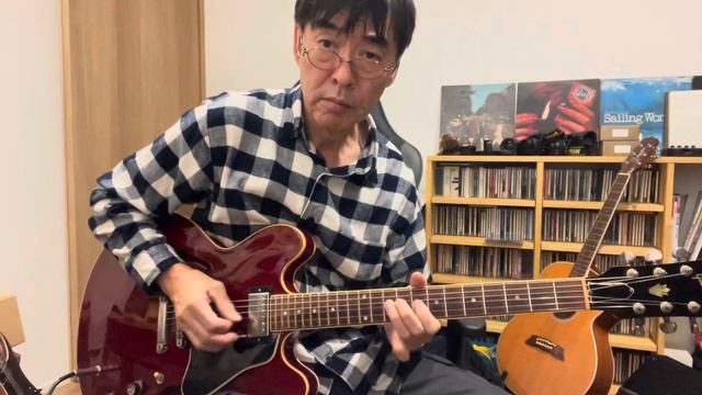 Gibson ES-335 /w Burstbucker 1 & 2, Fractal Audio Systems AX8 Mesa Boogie Mark2c+ смотреть онлайн