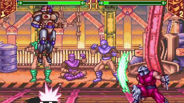 Teenage Mutant Ninja Turtles: Tournament Fighters (Super NES) Tournament as Chrome Dome смотреть онлайн