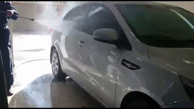 KIA RIO: эффект защитного покрытия CeramoGlass смотреть онлайн