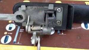 установка евро ручак на ваз 21099 2115 2114 12 замена личинки