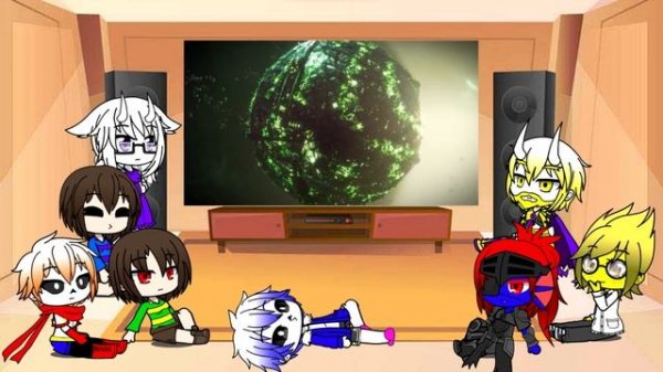 Реакция UnderTale на Warhammer 40k часть 1 |Вахафакты|Undertale|Gucha Club|