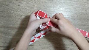 Змейка Рубика 72. Как сделать Динозавра