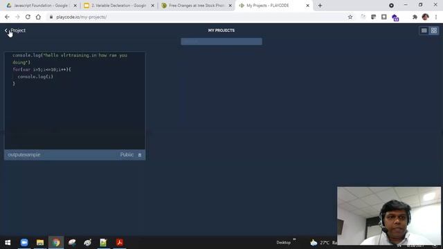 Variable in javascript || Javascript Foundation Training Videos In telugu || Video 02 смотреть онлайн