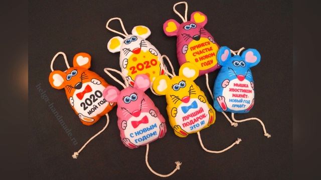 Как сшить игрушку Мышку своими руками / Символ 2020 года #DIY How to sew / Tutorial смотреть онлайн