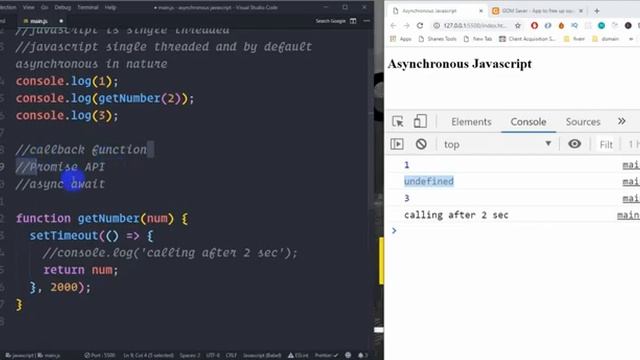 3 Asynchronous code with callback Asynchronous javascript in Bangla360p смотреть онлайн