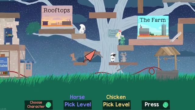 Ultimate Chicken Horse Controller Bug смотреть онлайн