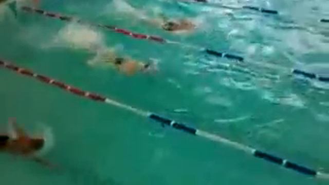 50 метров кролем 26,3 сек, 1 я дорожка смотреть онлайн