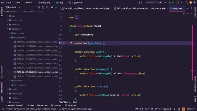 Junior Laravel Developer Code Review - Reviewing Routes, Migrations, Models & Controllers in Larave смотреть онлайн