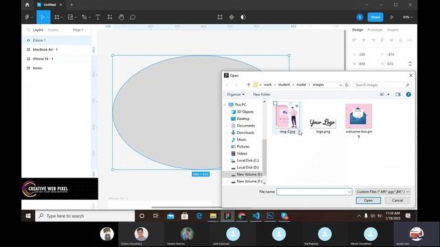 Figma UI Design Tutorial: figma tools basic information (figma class-1) смотреть онлайн