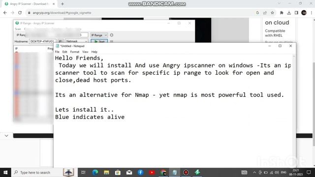 Angry IP scanner on windows | IP Port scanner and vulnerable Checker | Ethicahacking смотреть онлайн