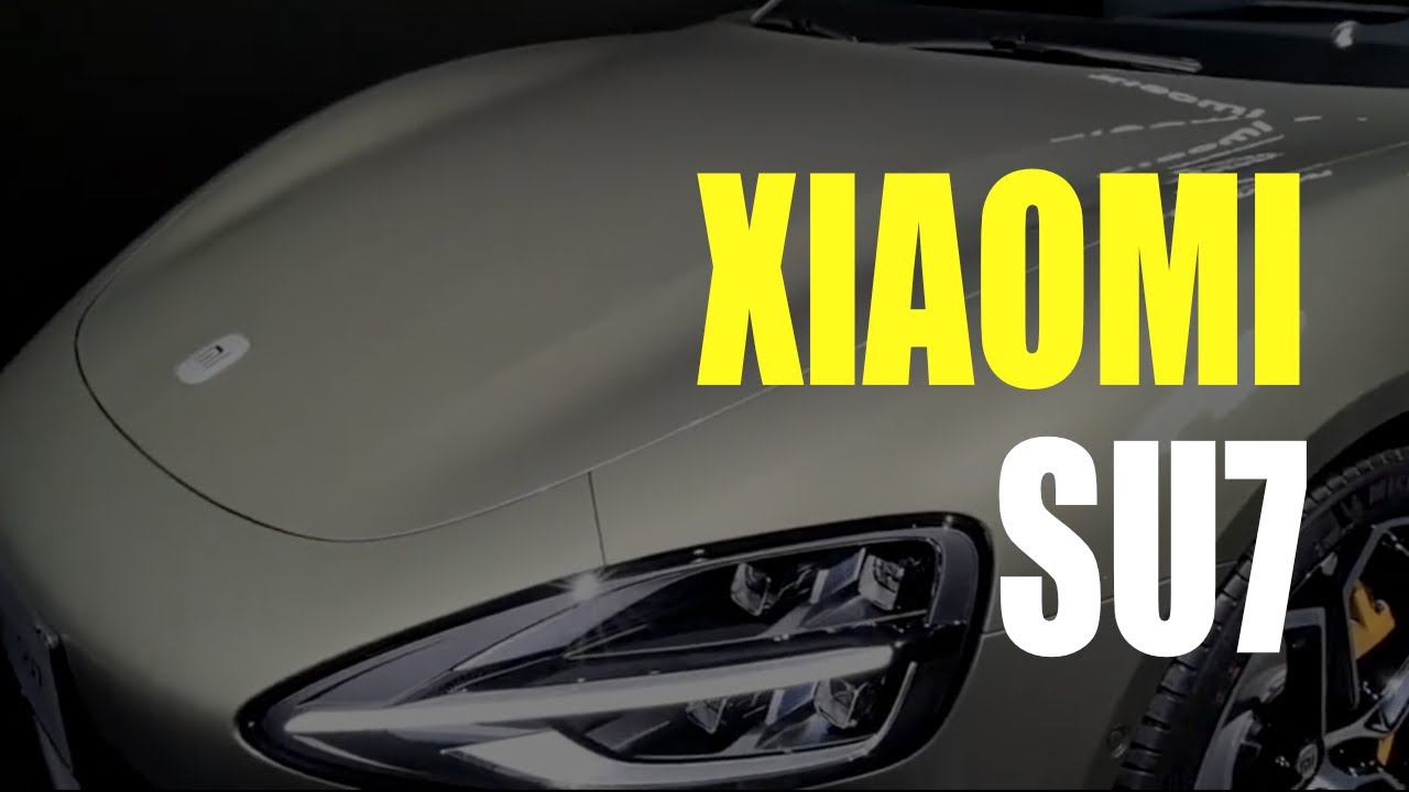Xiaomi SU7 - реальный авто на видео из Китая и мои мысли по поводу презентации