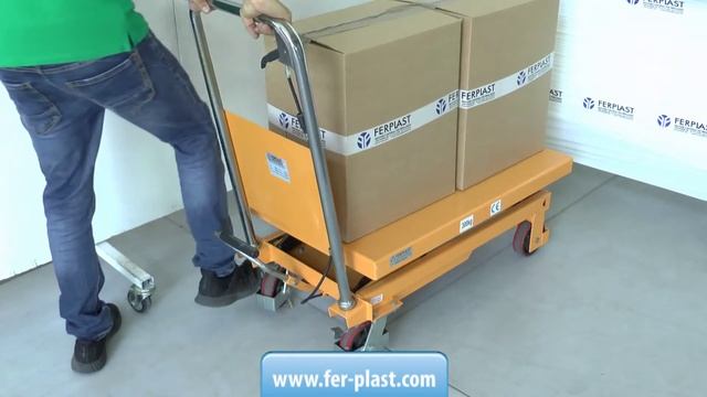 Piattaforma carrellata a semplice pantografo FP SPA 150 - Ferplast смотреть онлайн
