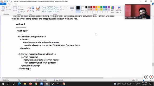 84 NTAJ415 Servlet api and Different ways of developing servlet смотреть онлайн