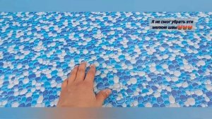 каркасный бассейн, честный обзор, как разгладить дно бассейна