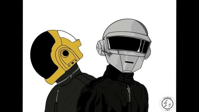 Drawing Daft Punk смотреть онлайн