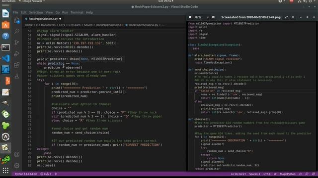CTFLearn Solutions - Rock Paper Scissors | Rock Paper Scissors 2 смотреть онлайн