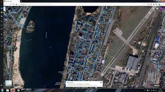 ВОРОНЕЖ - по картам Google Maps