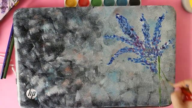 DIY: Как украсить ноутбук. смотреть онлайн