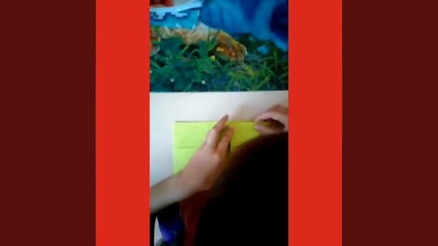 Делаю ОРИГАМИ ПОДСТАВКУ для телефона!?? смотреть онлайн