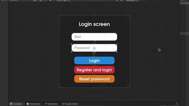 Login and register system in Unity (UI) - Unity UI tutorial смотреть онлайн