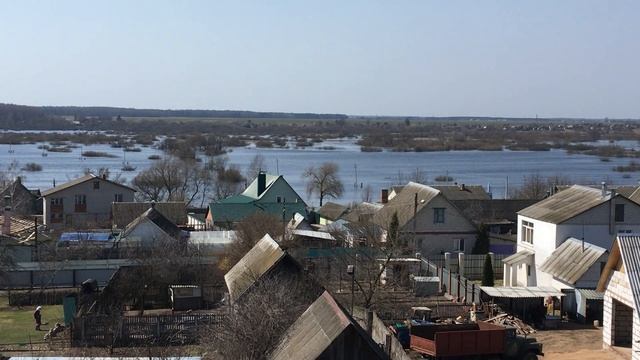 Река Друть. Рогачёв,весна 2018год смотреть онлайн