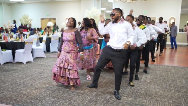 Congolese Wedding Entrance Dance - Serge Pami (Onction Epakwa) Denver, CO смотреть онлайн