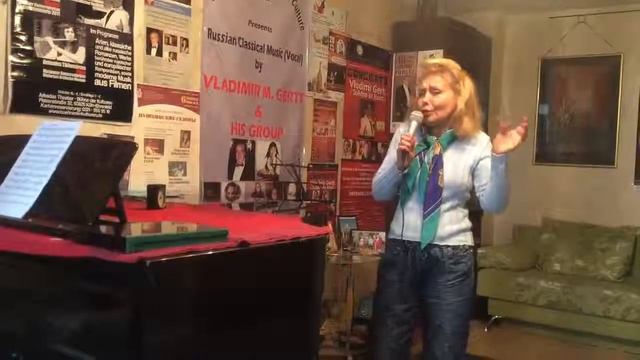 Алла Азарина, репетиция "Love Story - Александра Васильева. смотреть онлайн