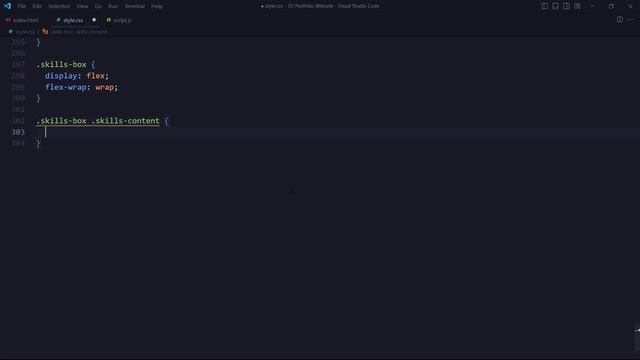3D Portfolio Website | HTML CSS & Javascript смотреть онлайн